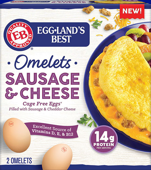 Sausage and Cheese Omelet
