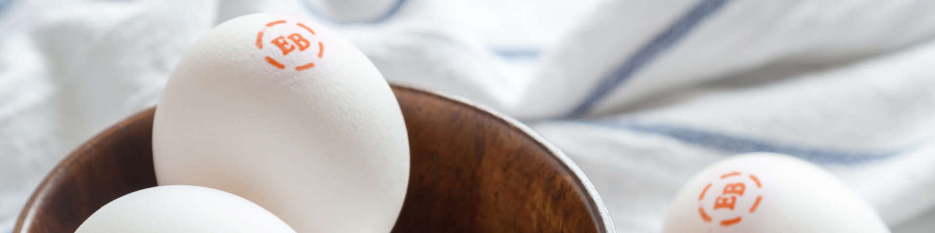 A basket of Eggland's Best Eggs