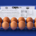 Eggland's Best 12 Count Organic Eggs Open