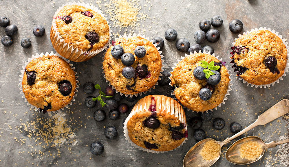 Photo of Brown Butter Blueberry Banana Bread Muffins