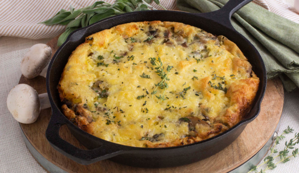 Photo of Mushroom & Onion Dutch Baby
