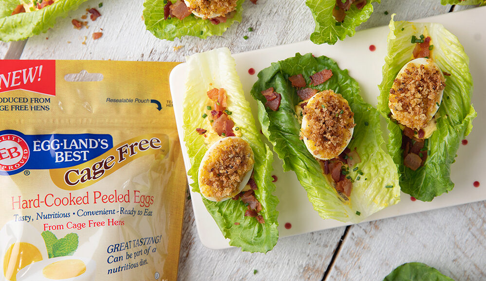 Photo of Crispy BLT Deviled Egg Boats