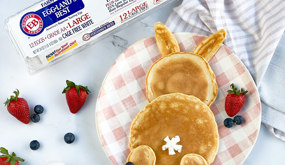 Photo of Easter Bunny Pancakes