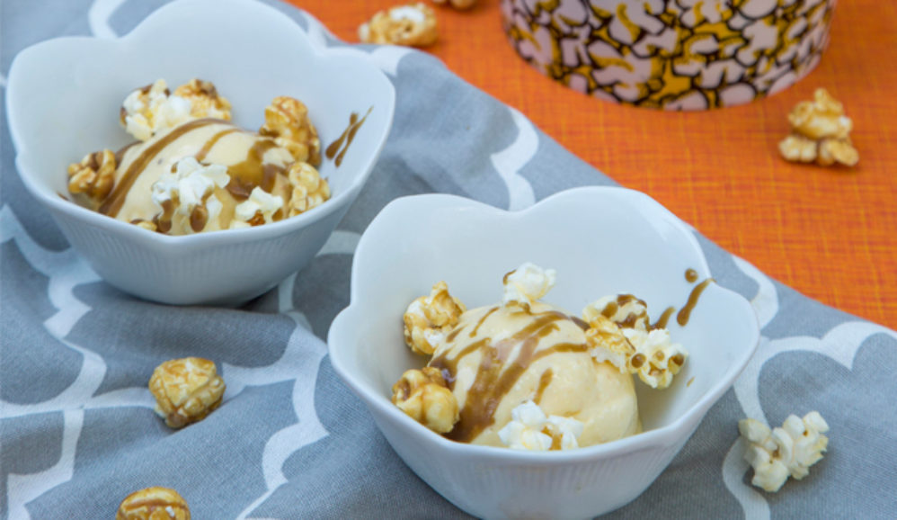 Midwest Movie Night Popcorn Sundaes
