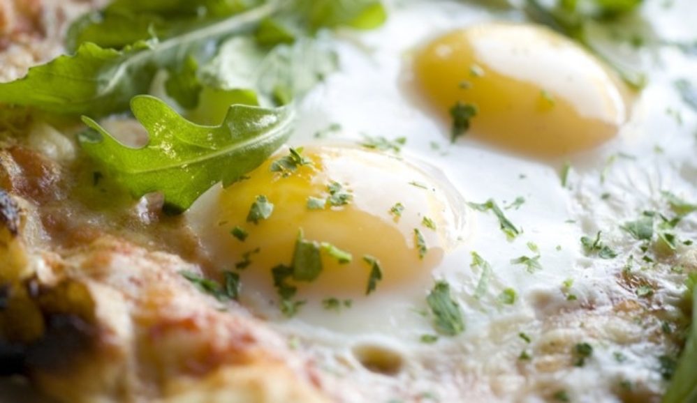 Sunny Side Breakfast Pizza