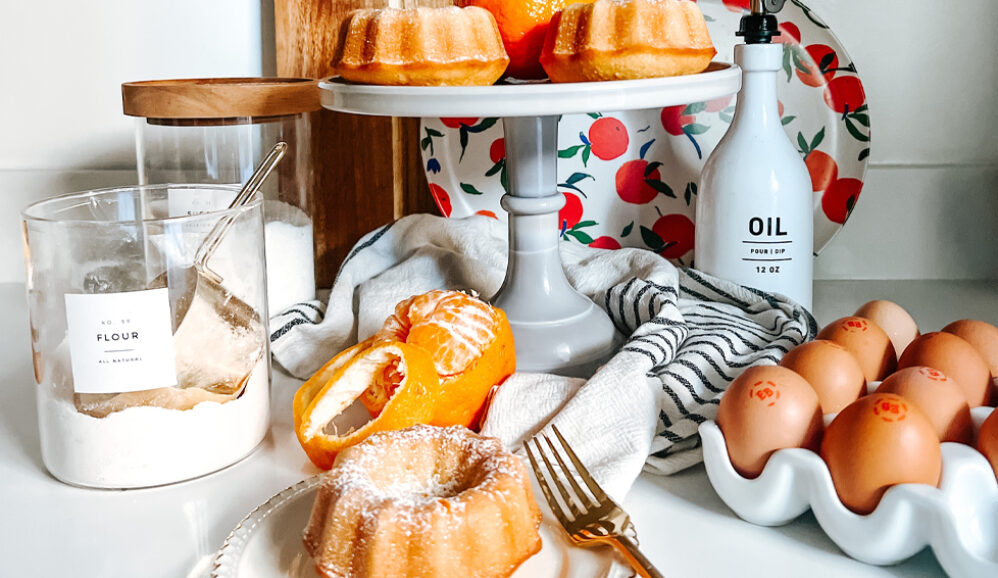 Photo of Citrus Olive Oil Mini Bundt Cakes