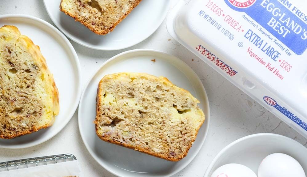 Photo of Cream Cheese Swirl Banana Bread