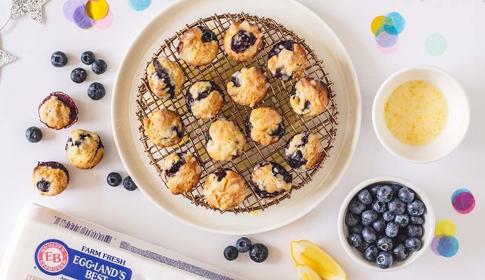 Photo of Mini Blueberry Muffins