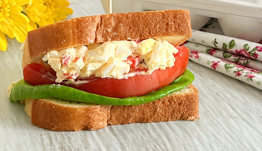 Photo of “Radio” Pimiento & Walnut Egg Salad