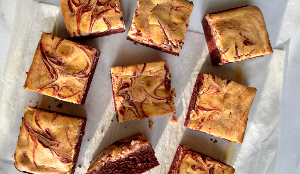 Photo of Red Velvet Cheesecake Brownies