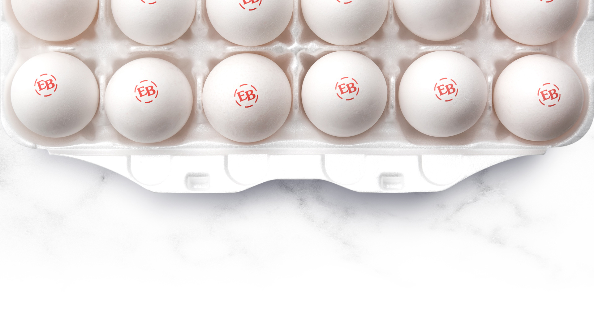 Eggland’s Best Eggs in a carton